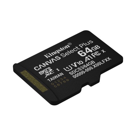 Kingston Canvas Select Plus microSDXC UHS-I Memory Card 64GB 100MB/s